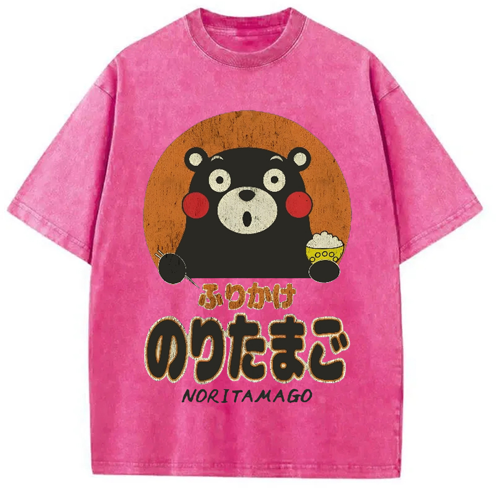 Modecanvas Kumamon Vintage Washed T-Shirt