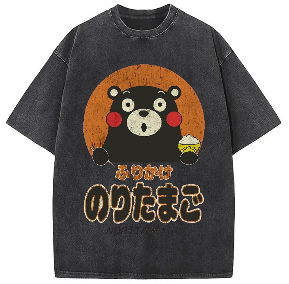 Modecanvas Kumamon Vintage Washed T-Shirt