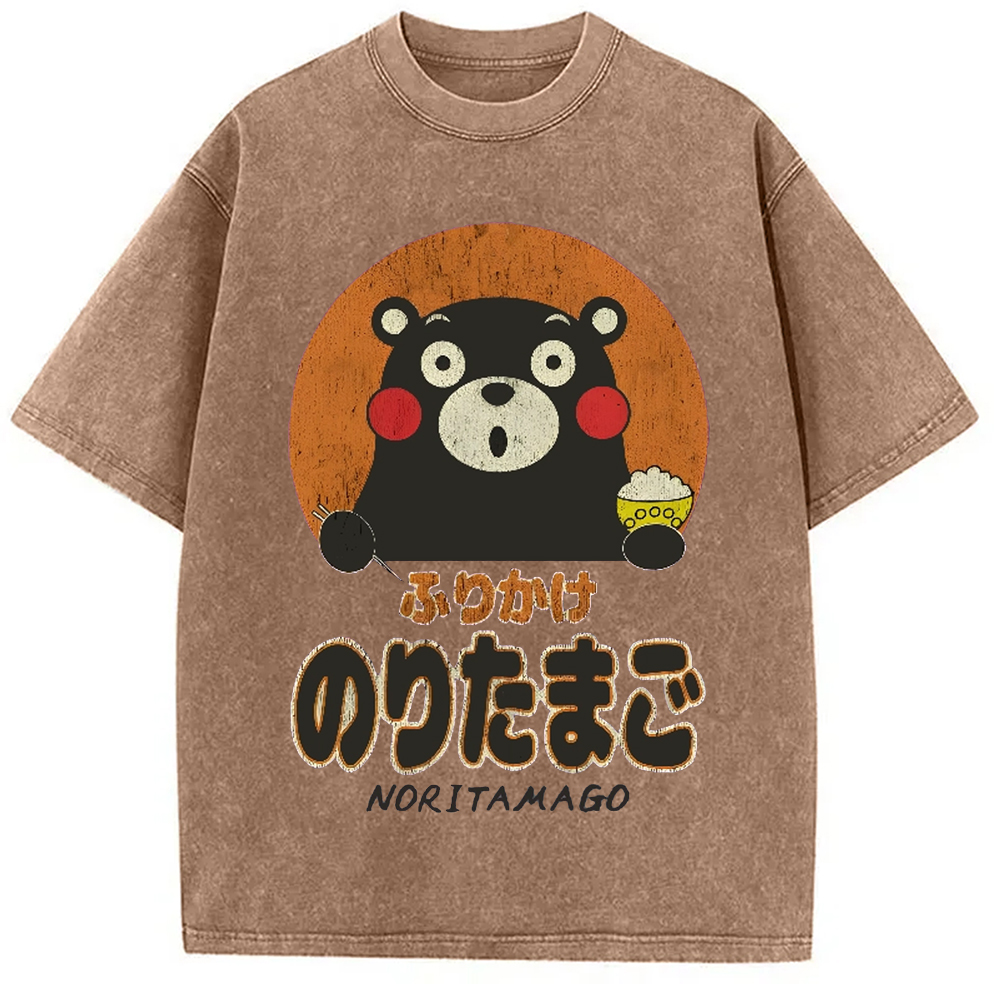Modecanvas Kumamon Vintage Washed T-Shirt