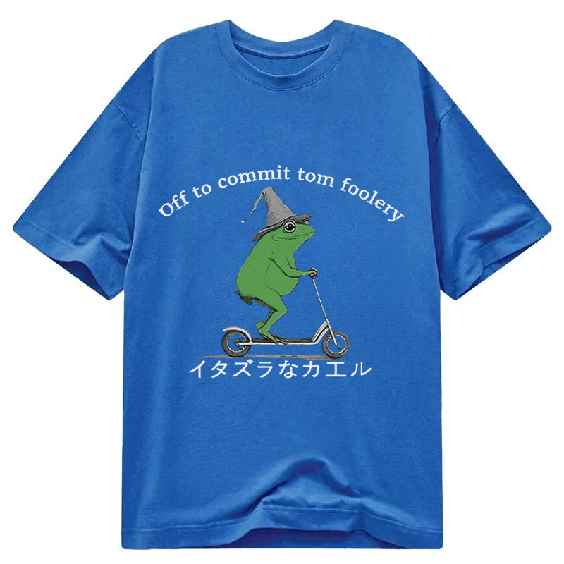 Modecanvas Stupid Frog DTG Printing Classic T-Shirt-modecanvas