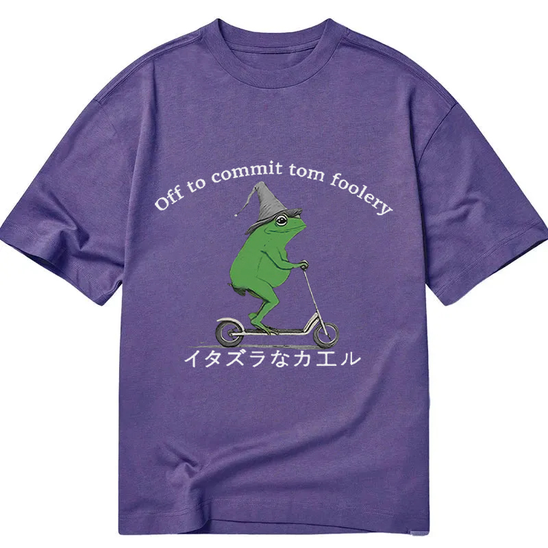 Modecanvas Stupid Frog DTG Printing Classic T-Shirt-modecanvas