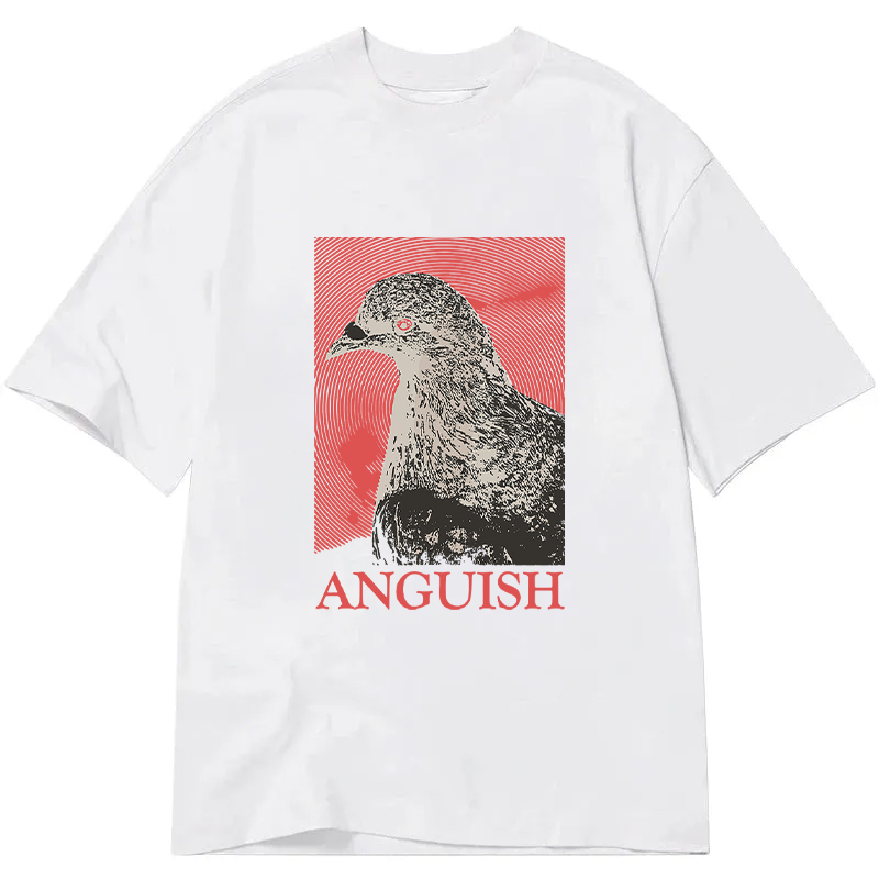 Modecanvas The Weight of Urban Anguish DTG Printing Classic T-Shirt-modecanvas