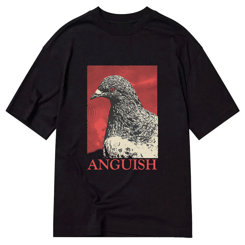 Modecanvas The Weight of Urban Anguish DTG Printing Classic T-Shirt-modecanvas