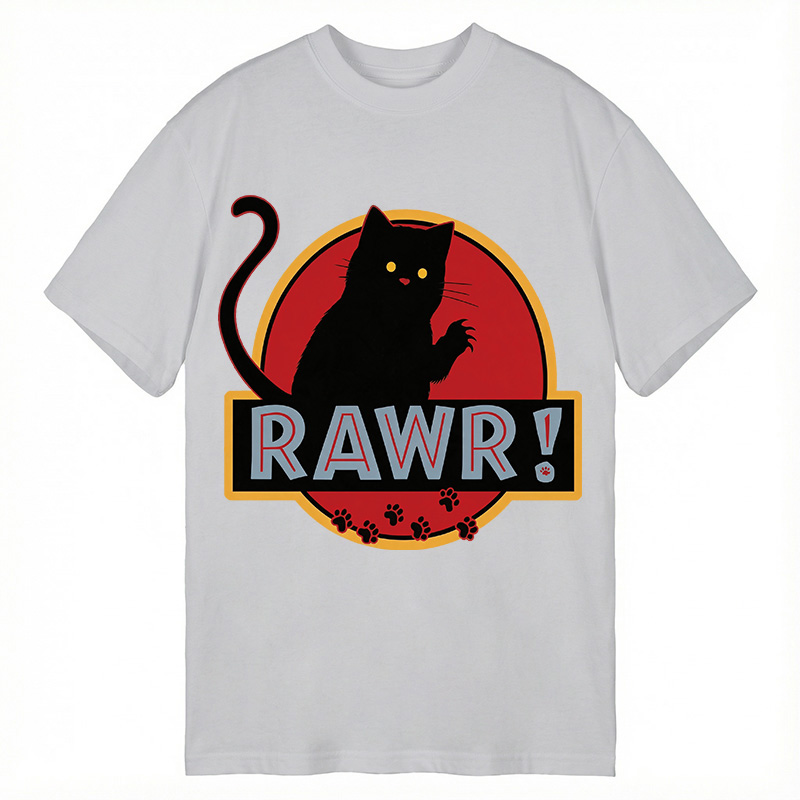 Modecanvas RAWR! DTG Printing Classic T-Shirt-modecanvas