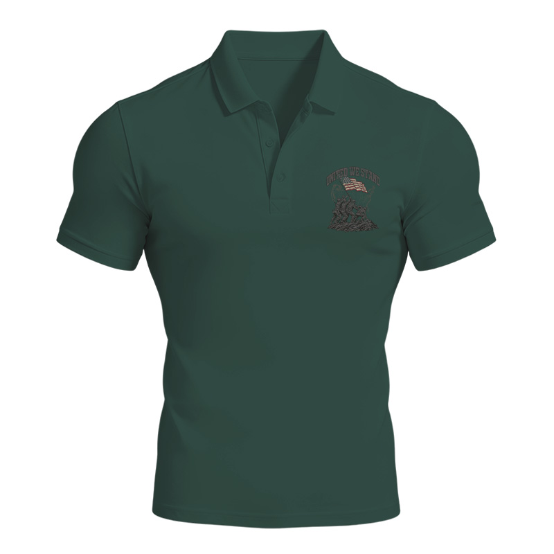 Modecanvas United We Stand Polo Shirt