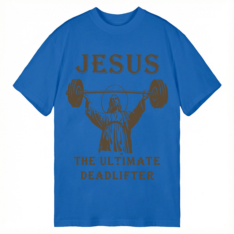 Modecanvas Jesus DTG Printing Classic T-Shirt-modecanvas