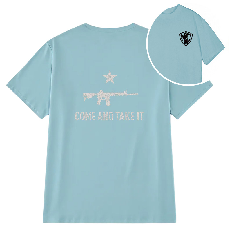 Modecanvas Come And Take It DTG Printing Back Classic T-Shirt