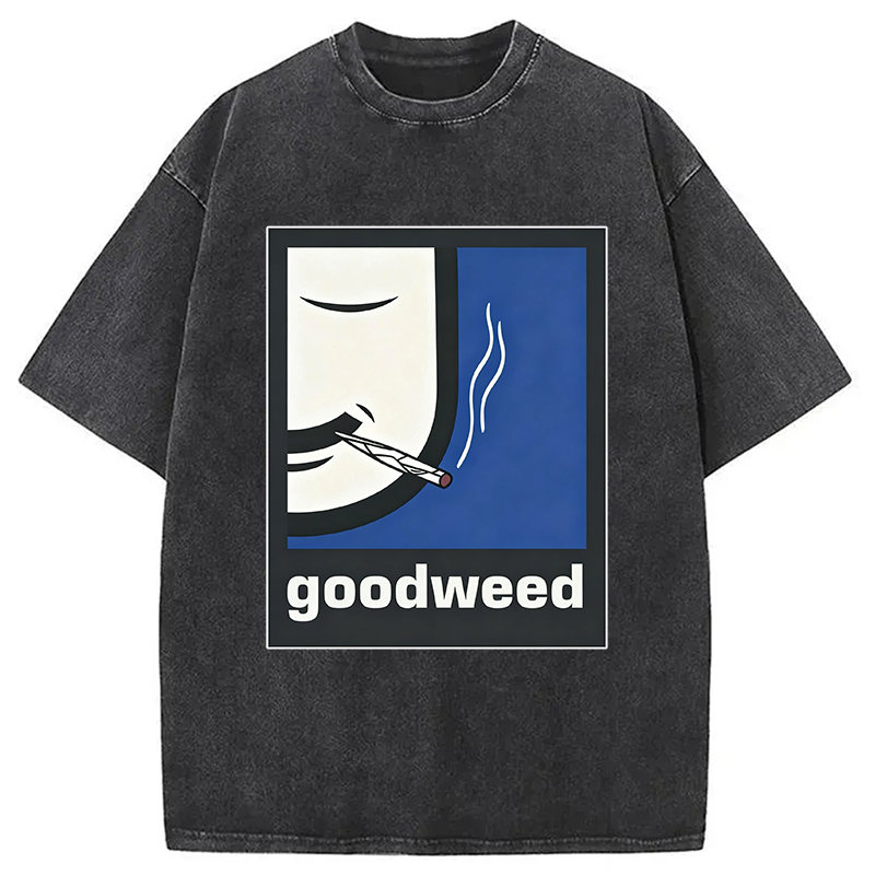 Modecanvas Goodweed DTG Printing Washed T-Shirt
