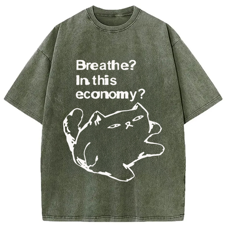 Modecanvas Breathe? In This Economy? DTG Printing Washed T-Shirt
