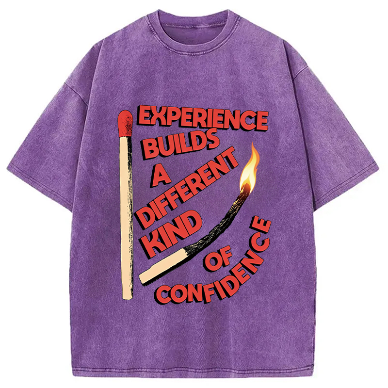 Modecanvas Experience Builds A Different Kind Of Confidence DTG Printing Washed T-Shirt