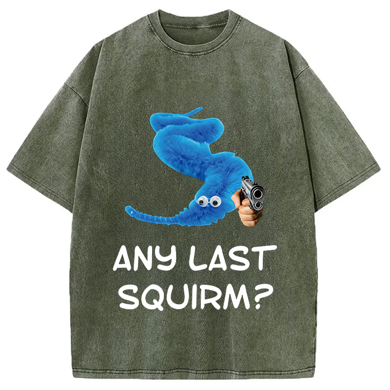 Modecanvas Any Last Squirm DTG Printing Washed T-Shirt