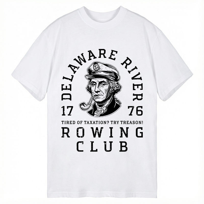 Modecanvas Rowing Club DTG Printing Classic T-Shirt-modecanvas