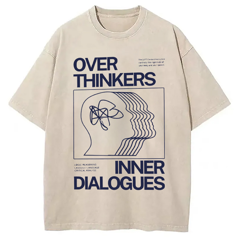 Modecanvas Master Your Mind Washed T-Shirt