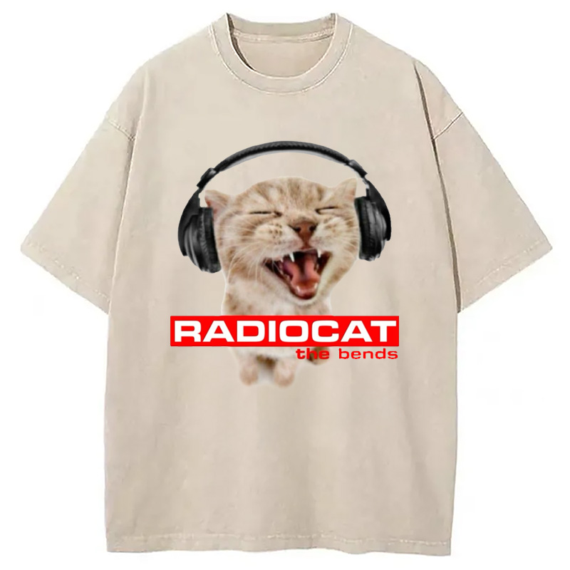 Modecanvas Radiocat The Bends Washed T-Shirt