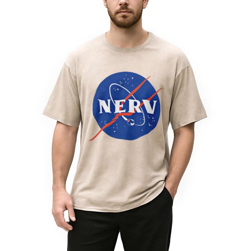 Modecanvas Japanese NERV Washed T-Shirt