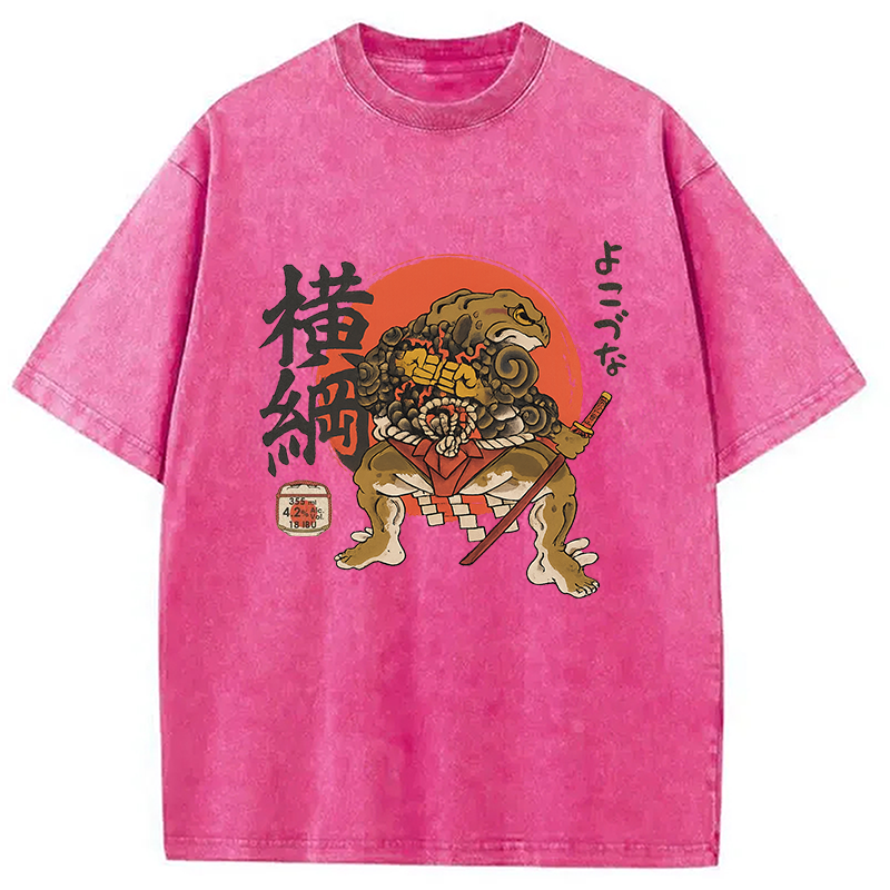 Modecanvas Yokozuna Japanese Washed T-Shirt