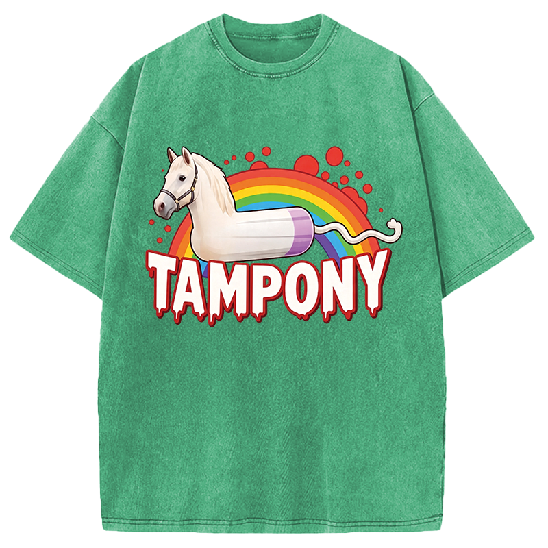 Modecanvas Tampony DTG Printing Washed T-Shirt