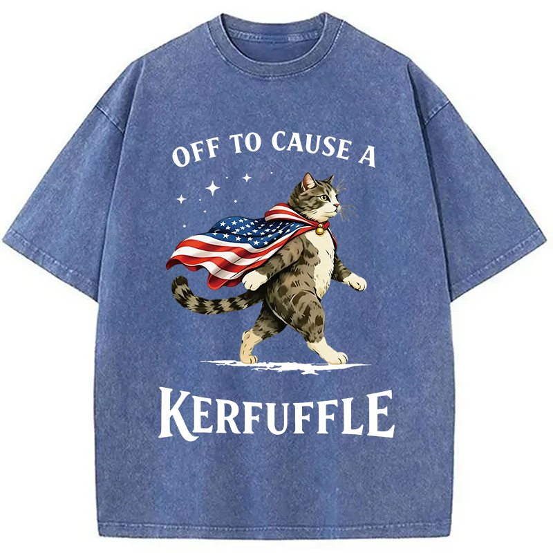 Modecanvas Off to Cause a Kerfuffle DTG Printing Washed T-Shirt