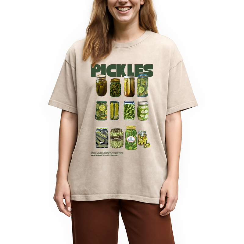 Modecanvas The Pickles Washed T-Shirt