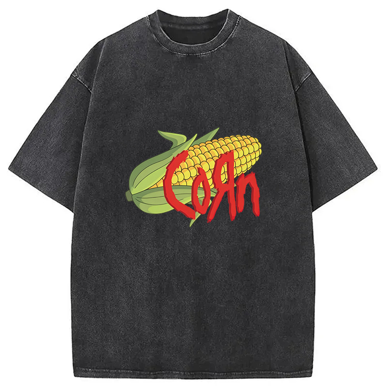 Modecanvas CoRn DTG Printing Washed T-Shirt