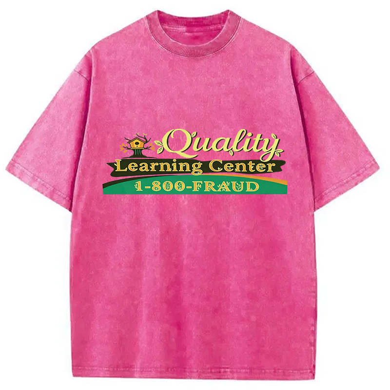 Modecanvas Quality Learning Center DTG Printing Washed T-Shirt