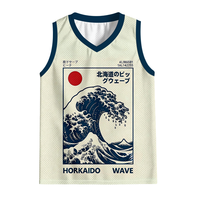 Modecanvas Hokkaido Wave Jersey Tank