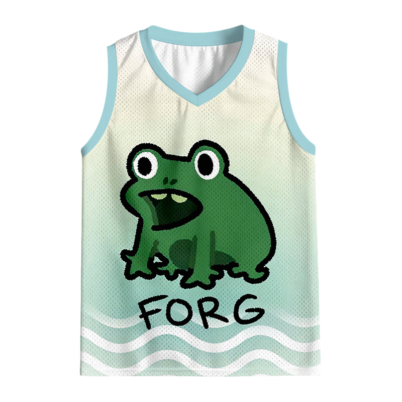 Modecanvas Funny Forg Japanese Jersey Tank