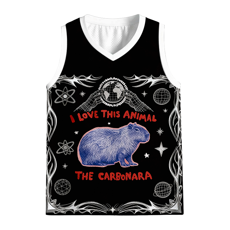 Modecanvas I Love This Animal The Carbonara Jersey Tank