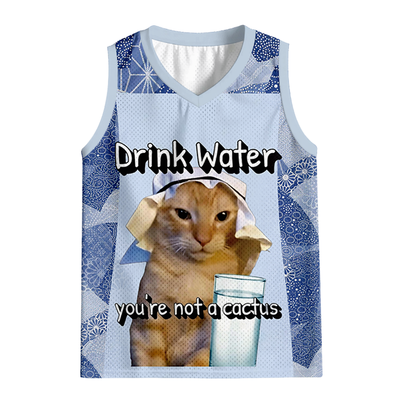 Modecanvas Drink Water Jersey Tank