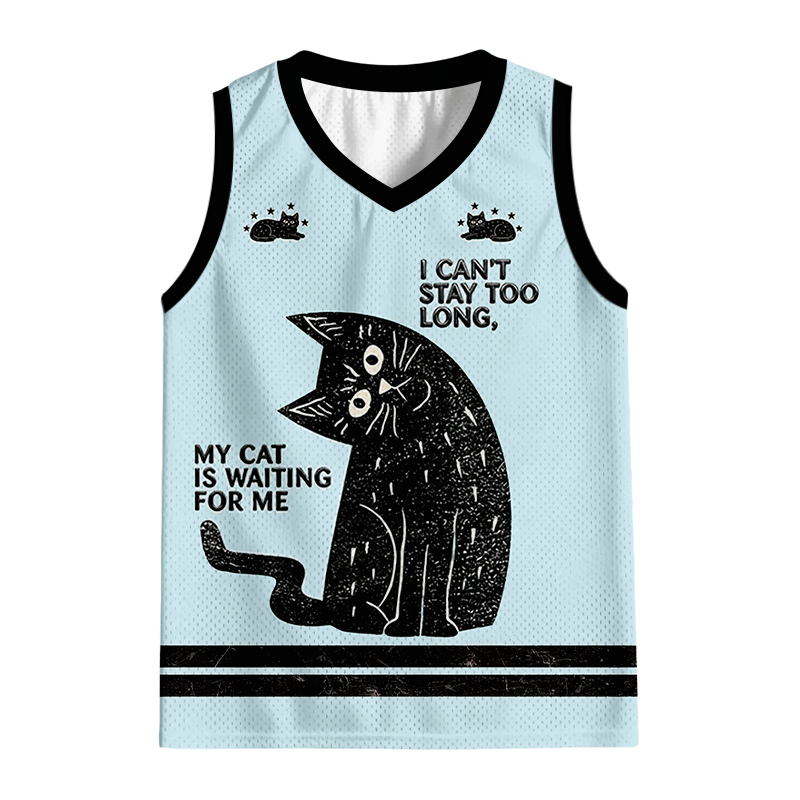 Modecanvas My Cat Is Waiting for Me Jersey Tank