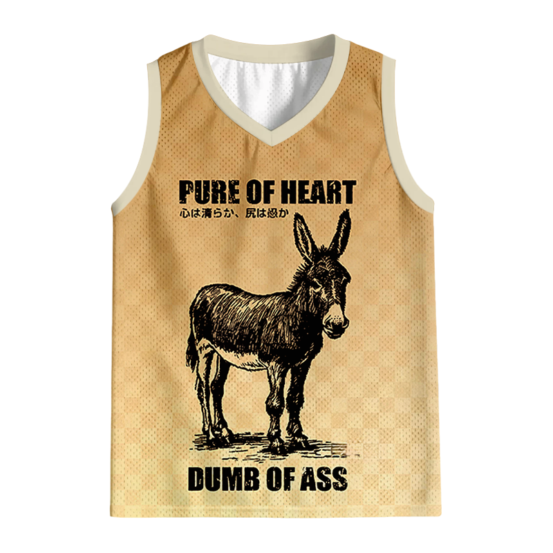 Modecanvas Good Heart Empty Head Jersey Tank
