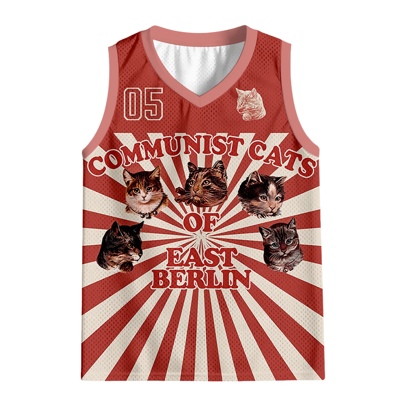 Modecanvas Communist Cats Of East Berlin Jersey Tank