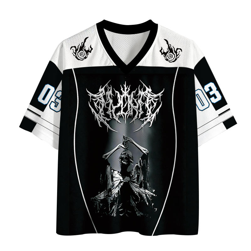 Modecanvas Forgive Me Mesh Jersey-modecanvas