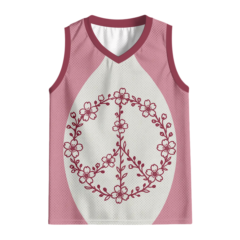 Modecanvas Choose Peace Jersey Tank