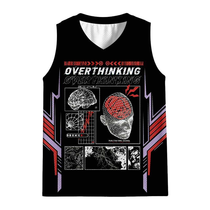 Modecanvas OVERTHINKING Total Meltdown Jersey Tank