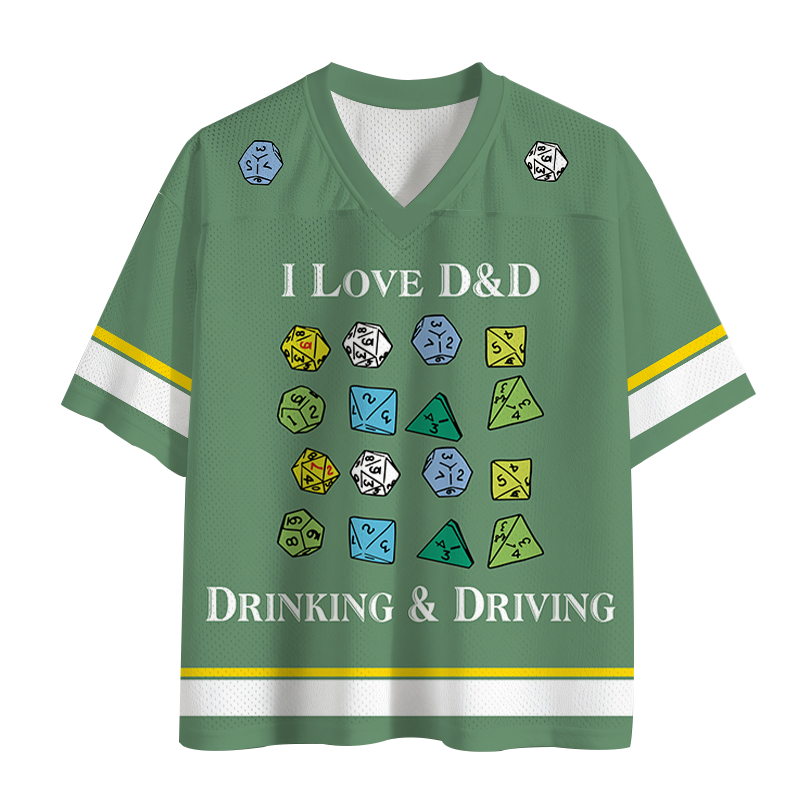 Modecanvas I Love D&D Mesh Jersey-modecanvas