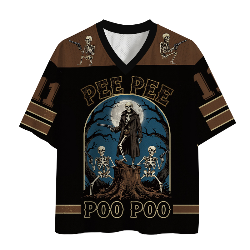 Modecanvas Pee Pee Poo Poo Mesh Jersey-modecanvas