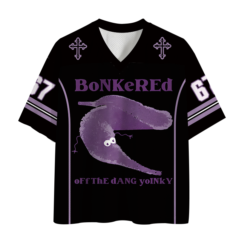 Modecanvas Bonkered of The Dang Yoinky Mesh Jersey-modecanvas