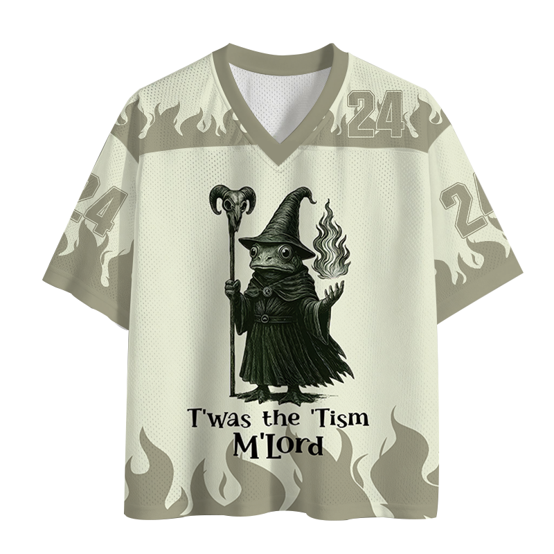 Modecanvas Witch Frog Mesh Jersey-modecanvas