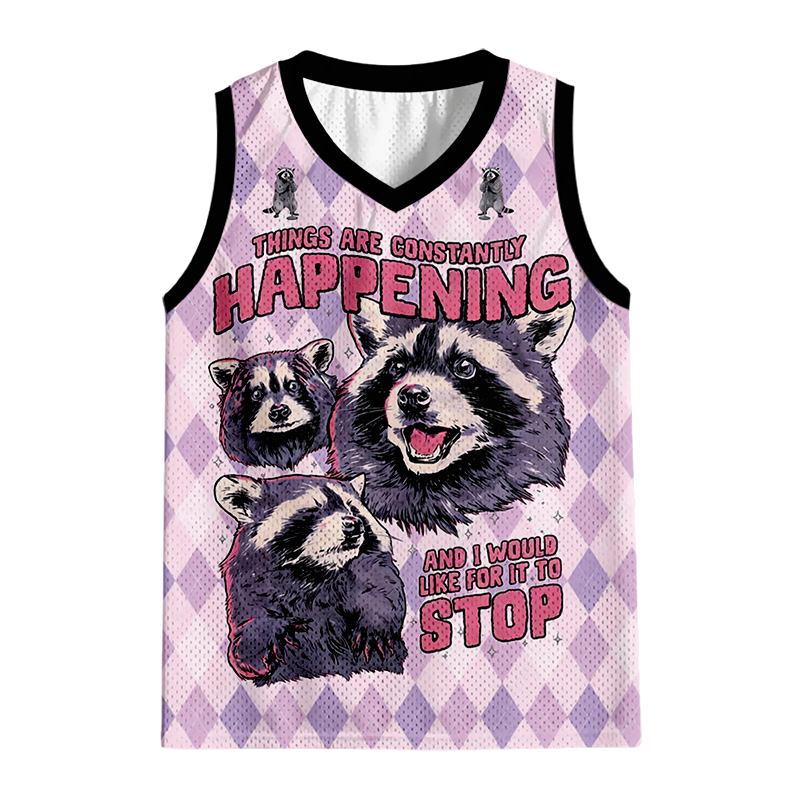Modecanvas Things Are Constantly Happening Jersey Tank