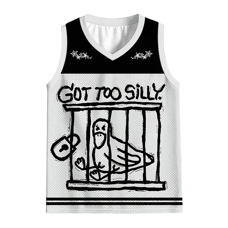 Modecanvas Lock Up A Stupid Goose Jersey Tank