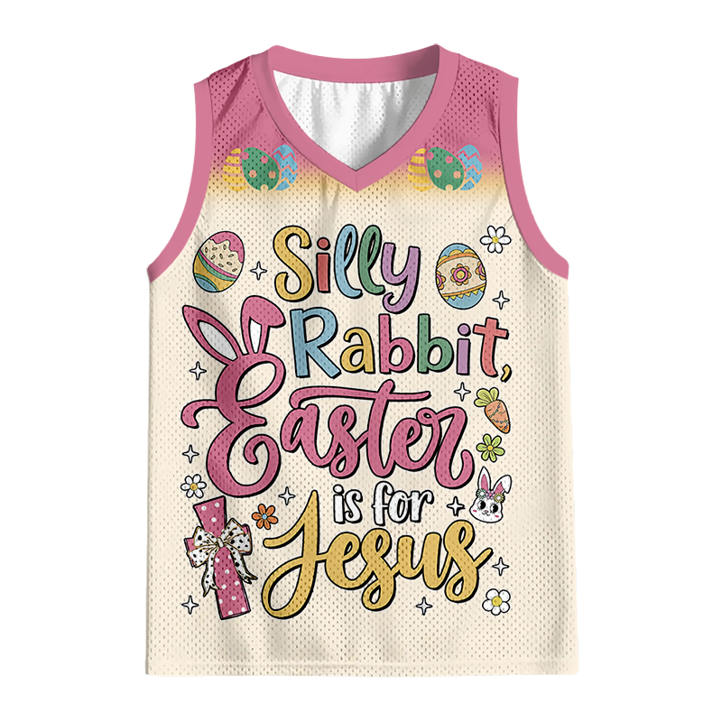 Modecanvas Silly Rabbit Easter Is For Jesus Jersey Tank