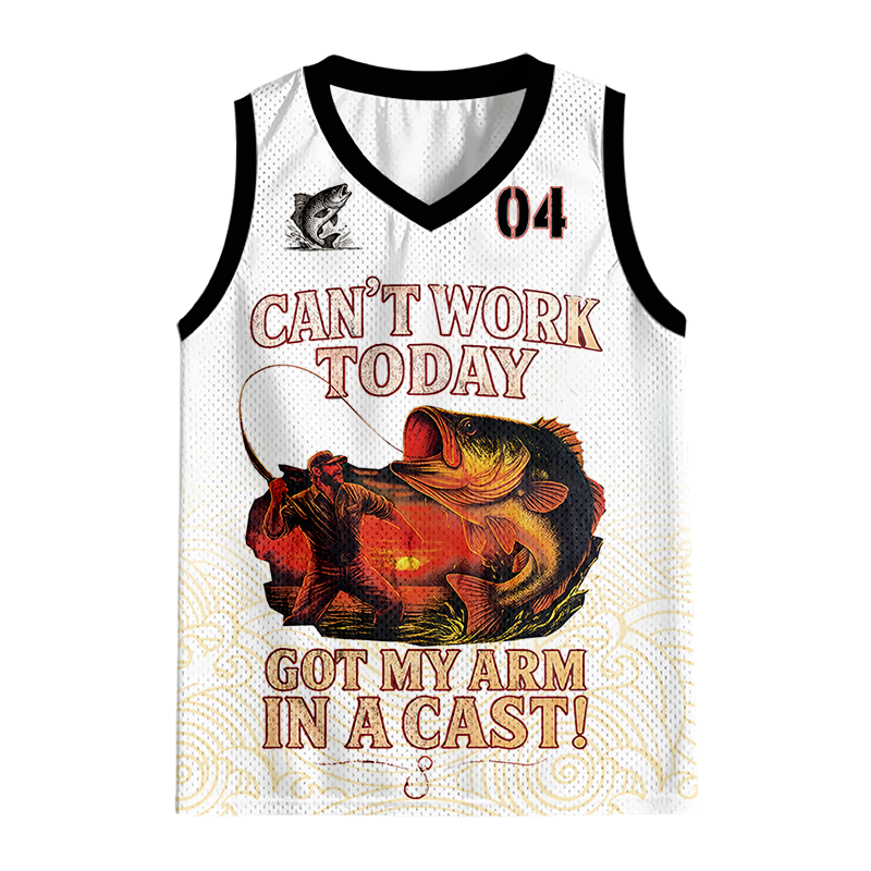 Modecanvas Bass Fishing Funny Fisher Jersey Tank