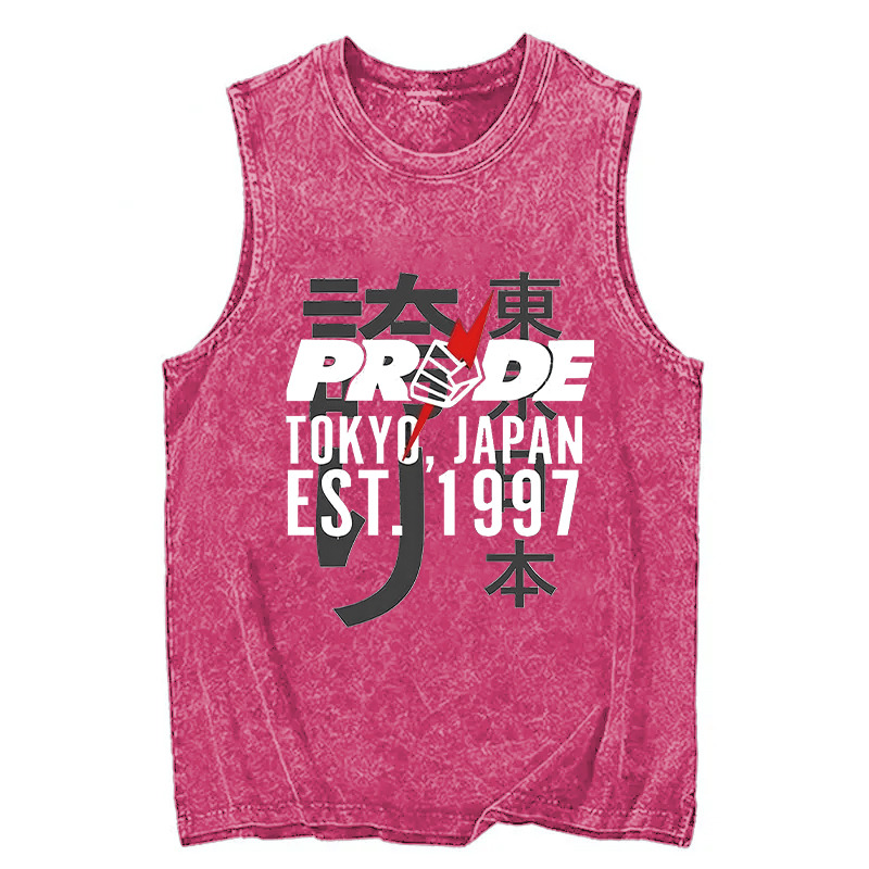 Modecanvas Pride FC Tokyo Japan DTG Printing Washed Tank-modecanvas