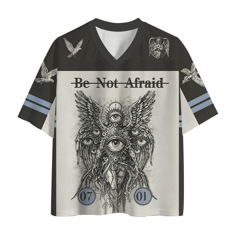 Modecanvas Be Not Afraid Mesh Jersey