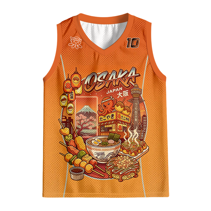 Modecanvas Vibrant Osaka Hub Jersey Tank