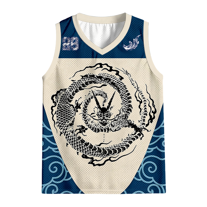 Modecanvas Crouching Dragon Jersey Tank
