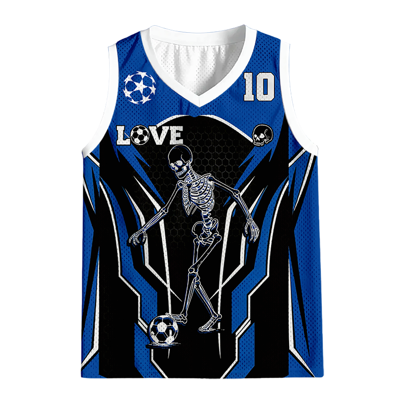 Modecanvas Eternal Game Bone And Ball Jersey Tank