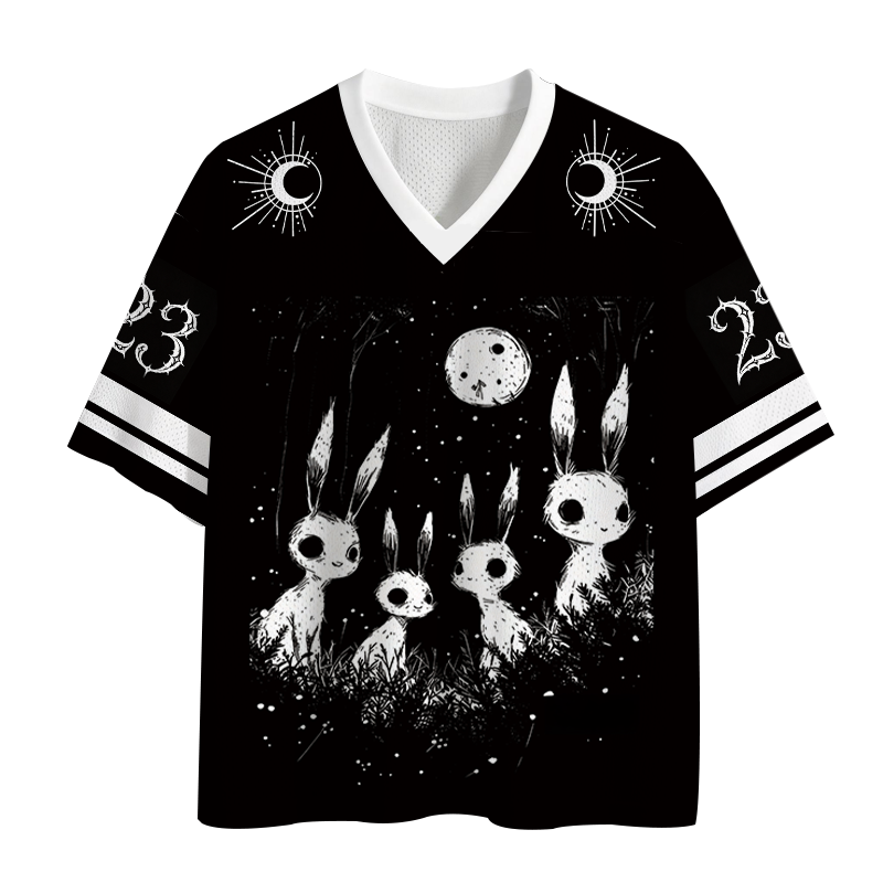 Modecanvas Weirdcore Bunny Mesh Jersey-modecanvas