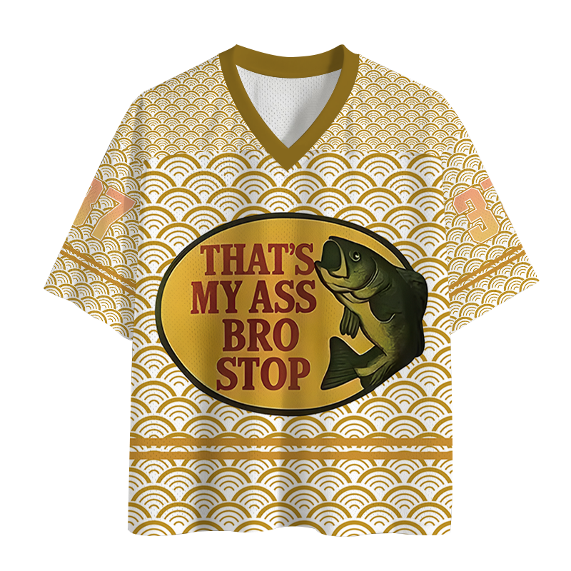 ModecanvasI Bro Stop Meme Mesh Jersey-modecanvas